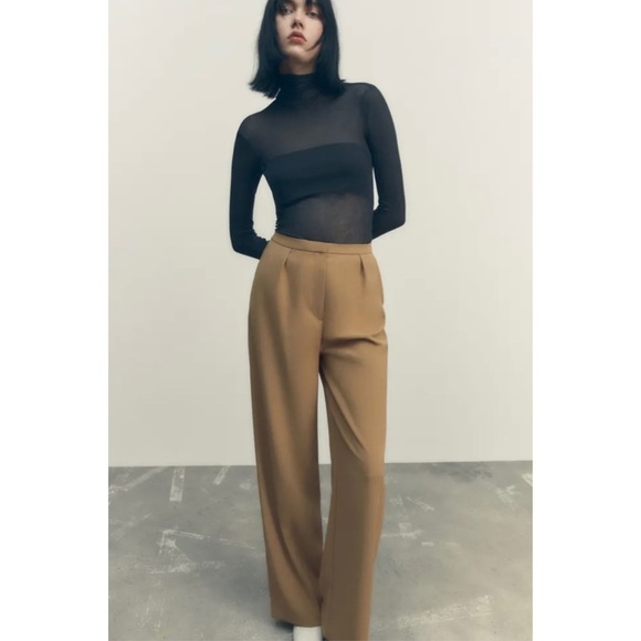 Zara full length darted pants - Picture 4 of 9